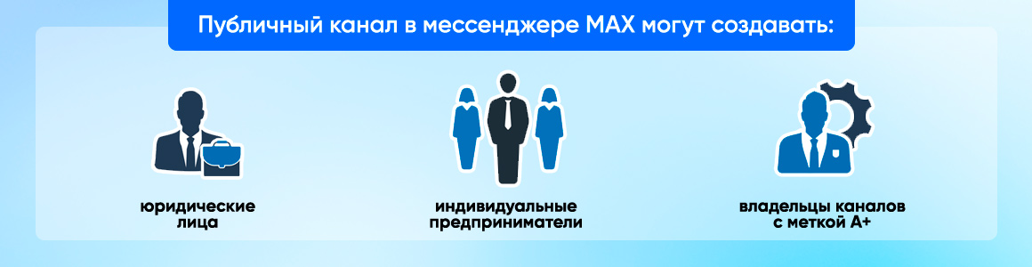 Кто может создать публичный канал в мессенджере МАХ