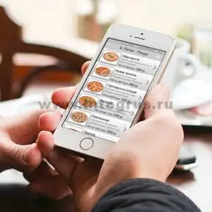 мобильные приложения заказ еды